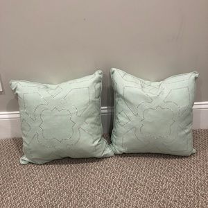 Throw pillows